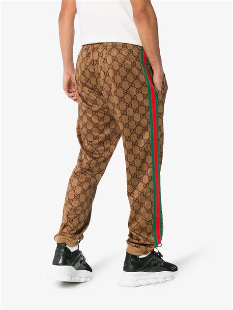 black gucci joggers|gucci leggings for men.